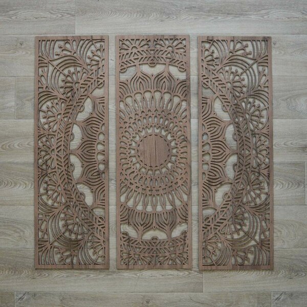 DUBLEZ | Mandala floarea vieții – Tablou din mai multe piese | Tablou de perete