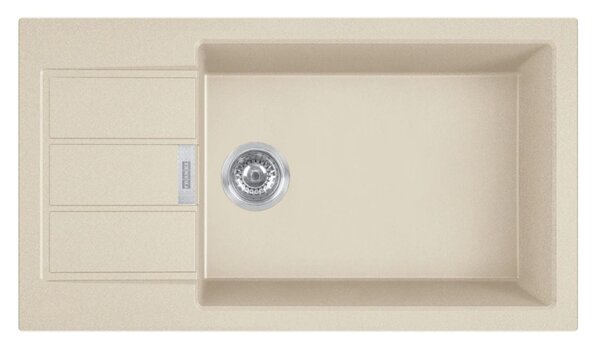 Franke Sirius Slim chiuvetă tectonite 78x43.5 cm bej 143.0671.691