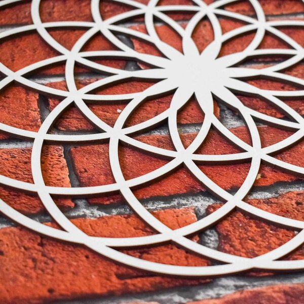 DUBLEZ | Ornament geometric - Mandala vieții | Tablou de perete