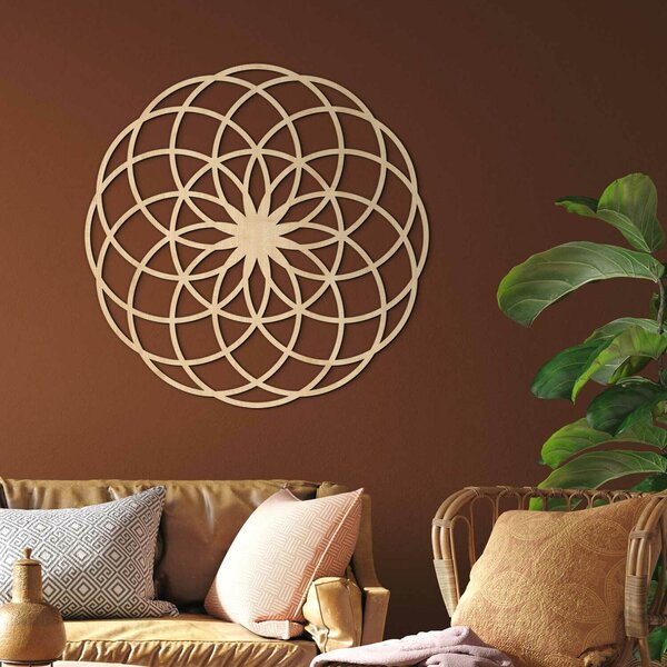 DUBLEZ | Ornament geometric - Mandala vieții