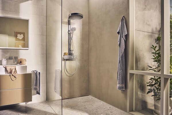 Hansgrohe Rainfinity set de duș perete cu termostat cu duș de ploaie crom 26853000