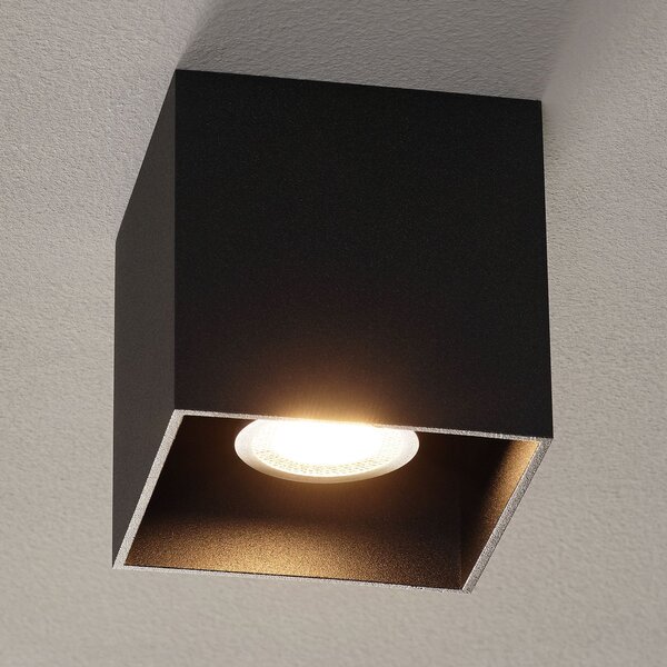 Wever & Ducré Lighting WEVER & DUCRÉ Box 1.0 PAR16 plafonieră negru, reglabil, Negru, Camera de zi / sufragerie, Metal, Modern