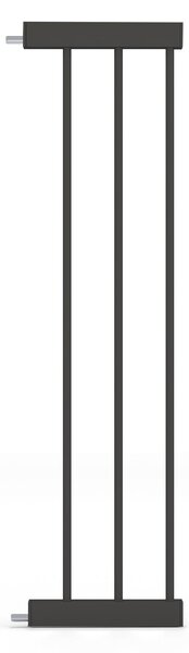 Extensie 21 cm pt. Poartă de Siguranță 180° pentru Copii și Animale, NEGRU