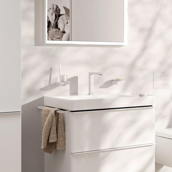 Hansgrohe Tecturis E baterie lavoar stativ alb 73053700