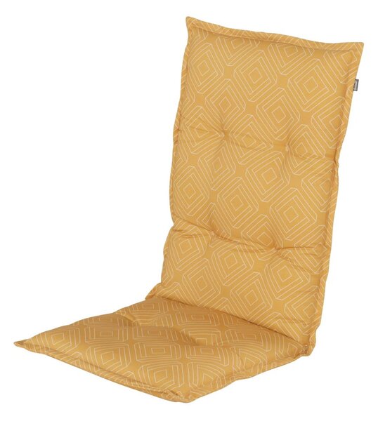 Pernă pentru scaun de grădină Hartman Bibi, 123 x 50 cm, galben muștar