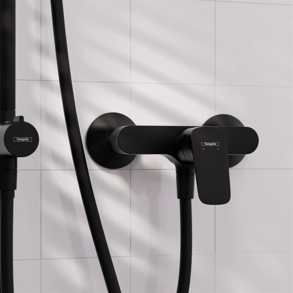 Hansgrohe Logis baterie de duș perete negru 71600670