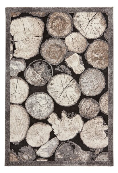 Covor gri 170x120 cm Woodland - Think Rugs