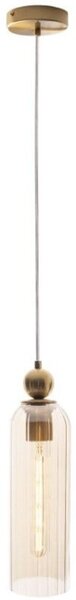 MaxLight Campanila lampă suspendată 1x40 W alamă-șampanie P0510