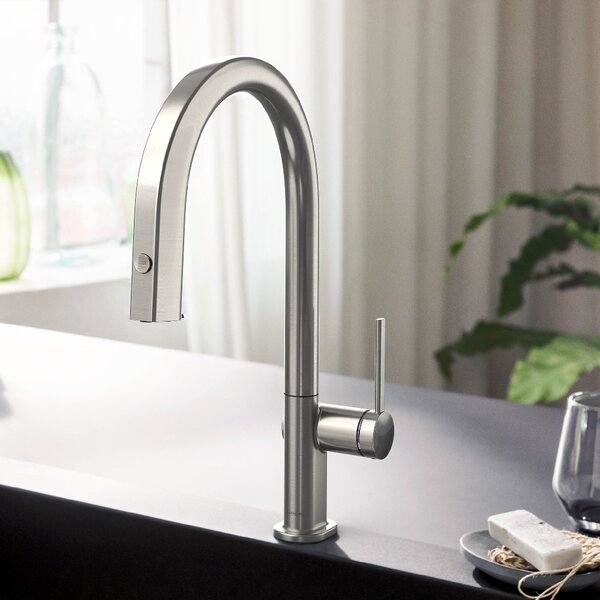 Hansgrohe Aqittura M91 baterie de bucatarie cu filtru pe picior oţel inoxidabil 76801800