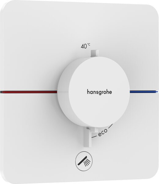 Hansgrohe ShowerSelect Comfort Q baterie de duș ascuns cu termostat alb 15589700