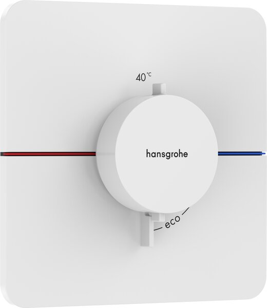 Hansgrohe ShowerSelect Comfort Q baterie de duș ascuns cu termostat alb 15588700