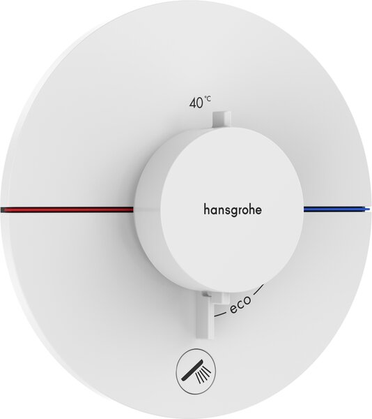 Hansgrohe ShowerSelect Comfort S baterie de duș ascuns cu termostat alb 15562700