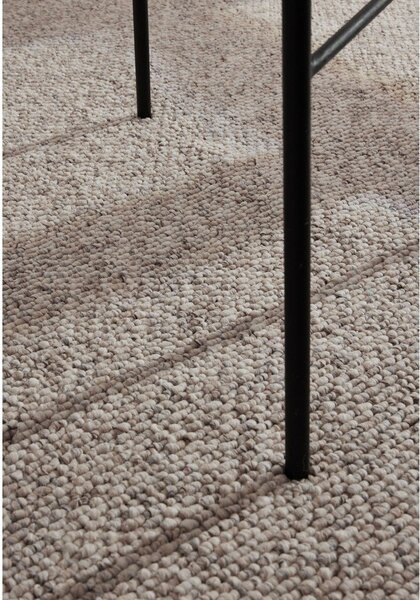 Covor tip traversă gri/crem lavabil 80x240 cm Rocco Dark Cream – Elle Decoration