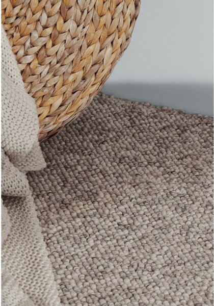 Covor tip traversă gri/crem lavabil 80x240 cm Rocco Dark Cream – Elle Decoration