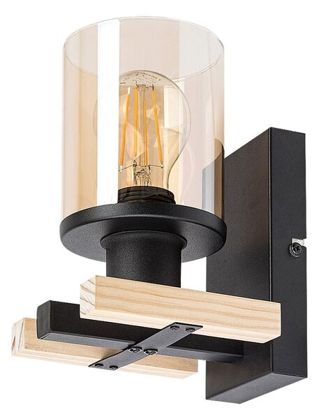 Rabalux Niylah lampă de perete 1x25 W negru 71080