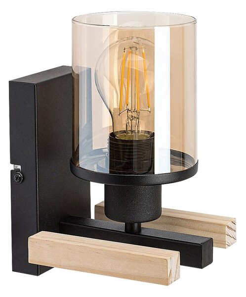 Rabalux Niylah lampă de perete 1x25 W negru 71080
