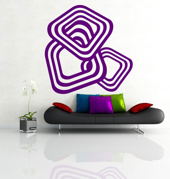 Sticker Patratele abstracte
