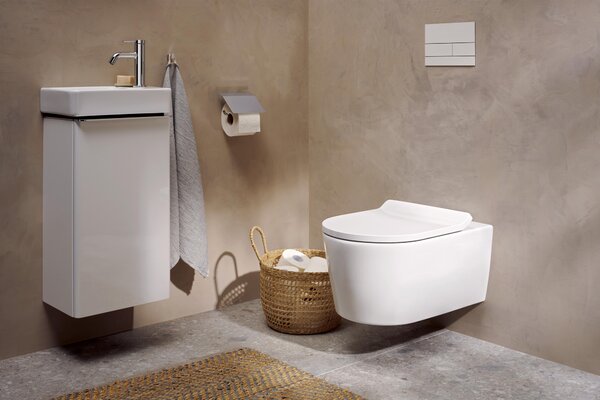Hansgrohe EluPura S vas wc agăţat fără margine cu spălare turbionară alb 62024450