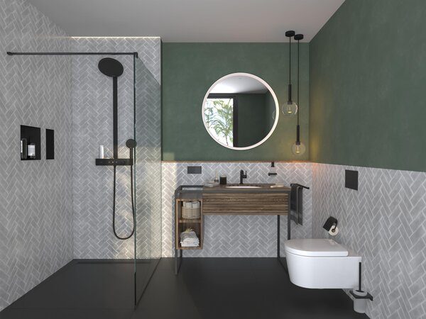Hansgrohe EluPura S vas wc agăţat fără margine cu spălare turbionară alb 62024450