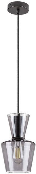 Rabalux Abra lampă suspendată 1x60 W negru-fumuriu 72161