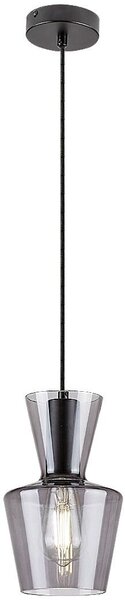 Rabalux Abra lampă suspendată 1x60 W negru-fumuriu 72161