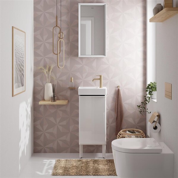 Hansgrohe EluPura S vas wc agăţat fără margine alb 60193450