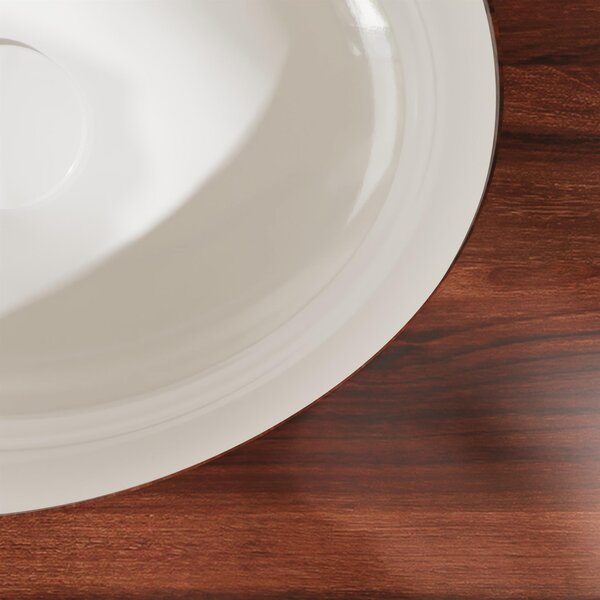Hansgrohe Xuniva D lavoar 45x35 cm ovale sub blat alb luciu 60152450