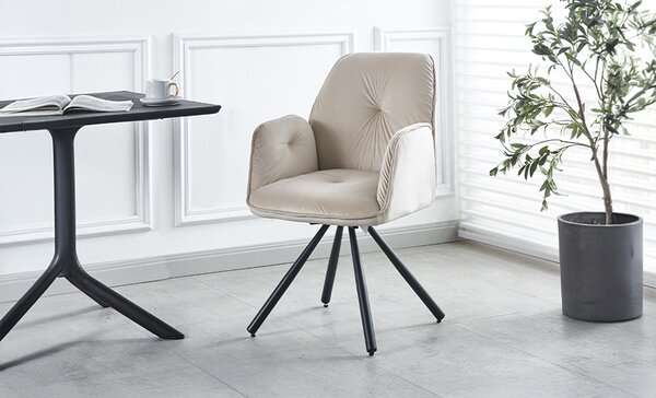 Scaun Living Rotativ KJC80 Bej