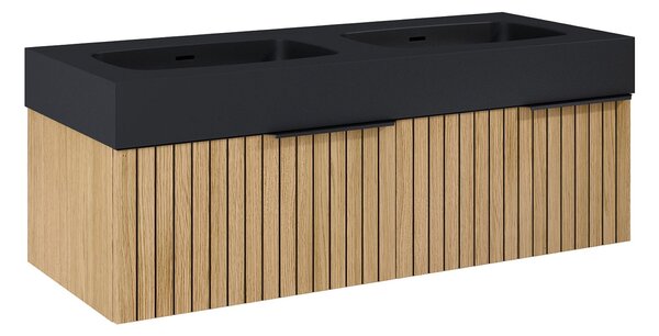 Elita Asami dulap 120x45x31.8 cm sub chiuveta pe perete stejar RE081200006690