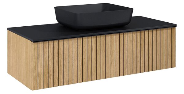 Elita Asami dulap 120x45x31.8 cm sub chiuveta pe perete stejar RE081200006690