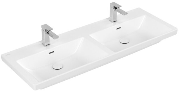 Villeroy & Boch Subway 3.0 lavoar 130x47.5 cm dreptunghiular mobilier alb mat 4A71D5RW
