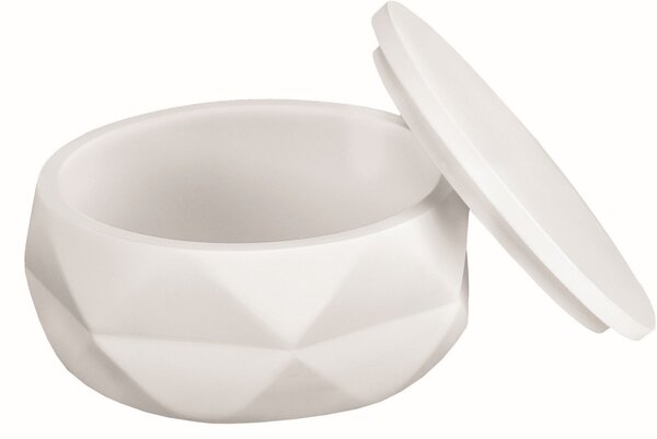 Kleine Wolke Crackle recipient de baie alb 8046100873