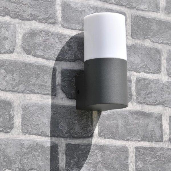 Aplica de perete exterior DALLAS 1xE27/12W/230V IP44 antracit
