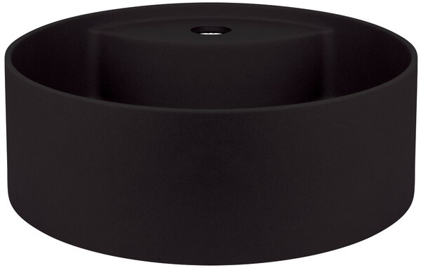 Deante Silia lavoar 36x36 cm rotund de blat negru mat CQS_NU4B