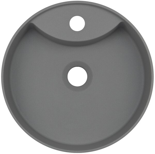 Deante Silia lavoar 36x36 cm rotund de blat antracit mat CQS_TU4B