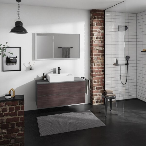 Hansgrohe Xevolos E lavoar 60x48 cm dreptunghiular de blat alb luciu 61094450
