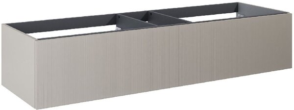 Elita Soho Slim dulap 160x45.3x31.8 cm sub chiuveta pe perete bej RE081604047020