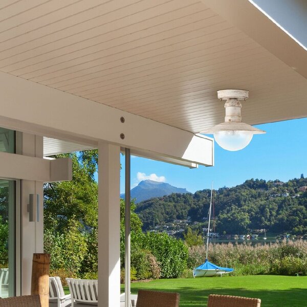 Rabalux Oslo plafoniera de exterior 1x60 W alb 8739