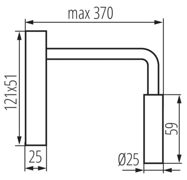 Veioză LED flexibilă Kanlux 32523 TONIL LED/2,7W/230V alb