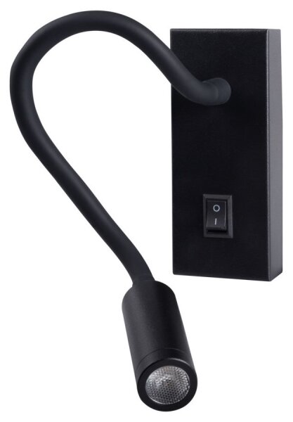 Veioză LED de flexibilă Kanlux 32522 TONIL LED/2,7W/230V negru