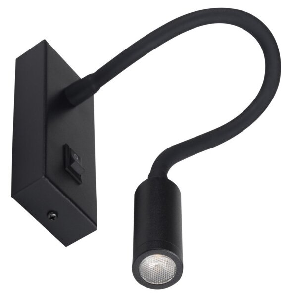 Veioză LED de flexibilă Kanlux 32522 TONIL LED/2,7W/230V negru