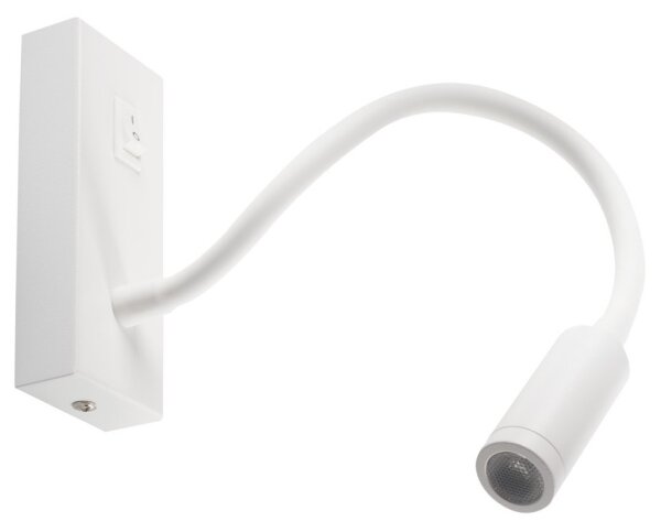 Veioză LED flexibilă Kanlux 32523 TONIL LED/2,7W/230V alb