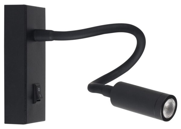 Veioză LED de flexibilă Kanlux 32522 TONIL LED/2,7W/230V negru