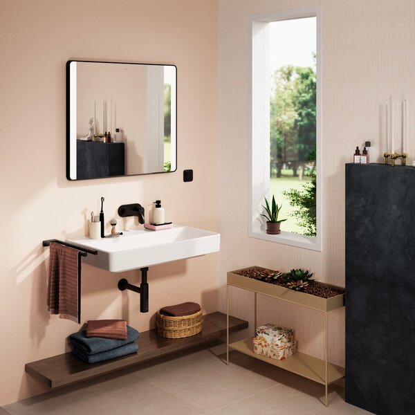 Hansgrohe Xanuia Q lavoar 80x48 cm dreptunghiular clasică alb luciu 60228450
