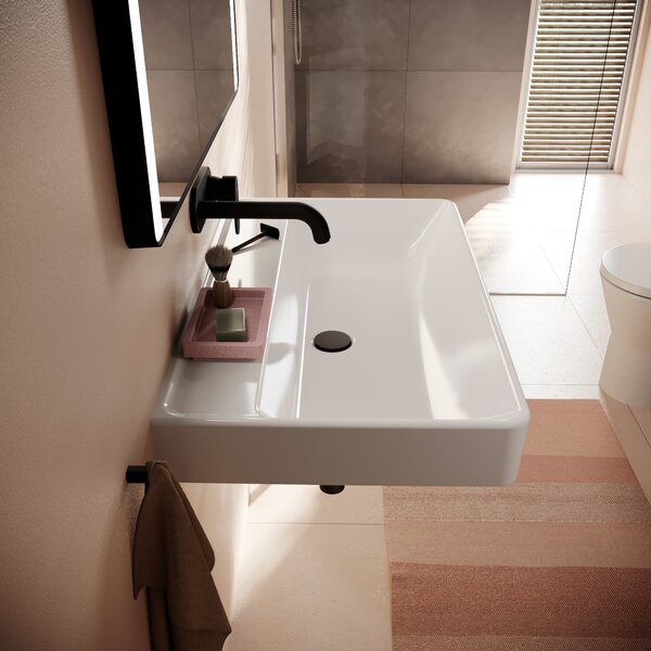Hansgrohe Xanuia Q lavoar 80x48 cm dreptunghiular clasică alb luciu 60228450