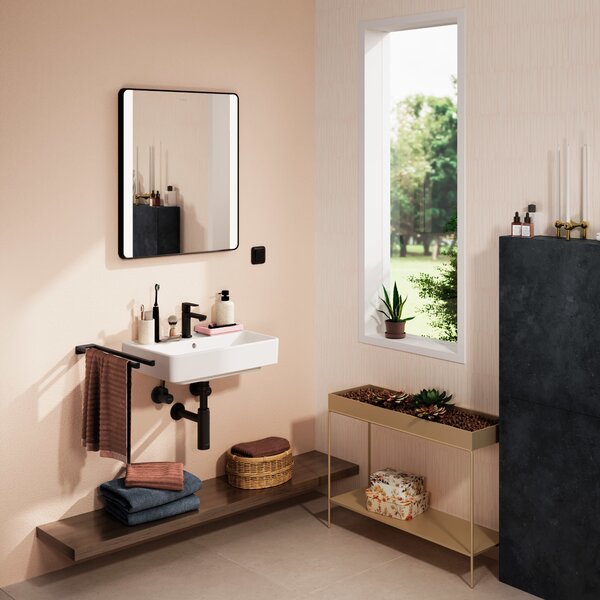 Hansgrohe Xanuia Q lavoar 55x37 cm dreptunghiular clasică alb luciu 60209450
