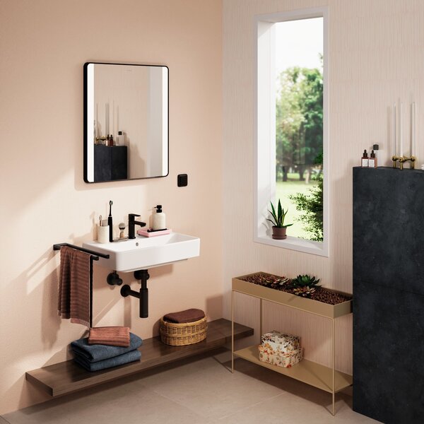 Hansgrohe Xanuia Q lavoar 60x37 cm dreptunghiular clasică alb luciu 60213450