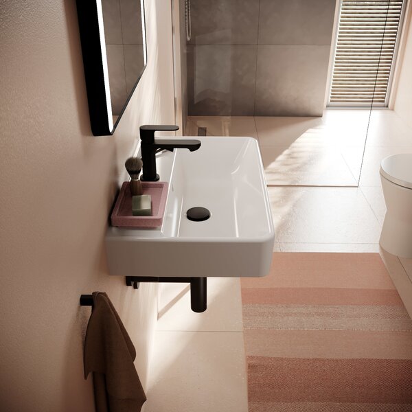 Hansgrohe Xanuia Q lavoar 60x37 cm dreptunghiular clasică alb luciu 60213450