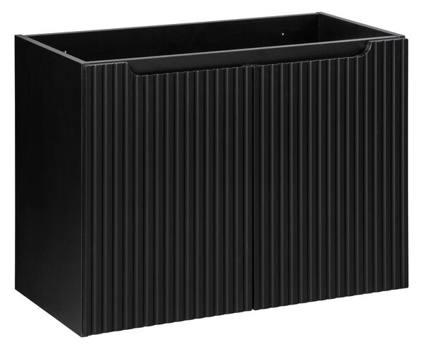 Comad Nova Black dulap 80x39x57 cm negru NOVA BLACK D2 82-80-2D