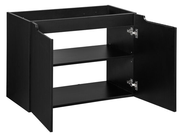 Comad Nova Black dulap 80x39x57 cm negru NOVA BLACK D2 82-80-2D